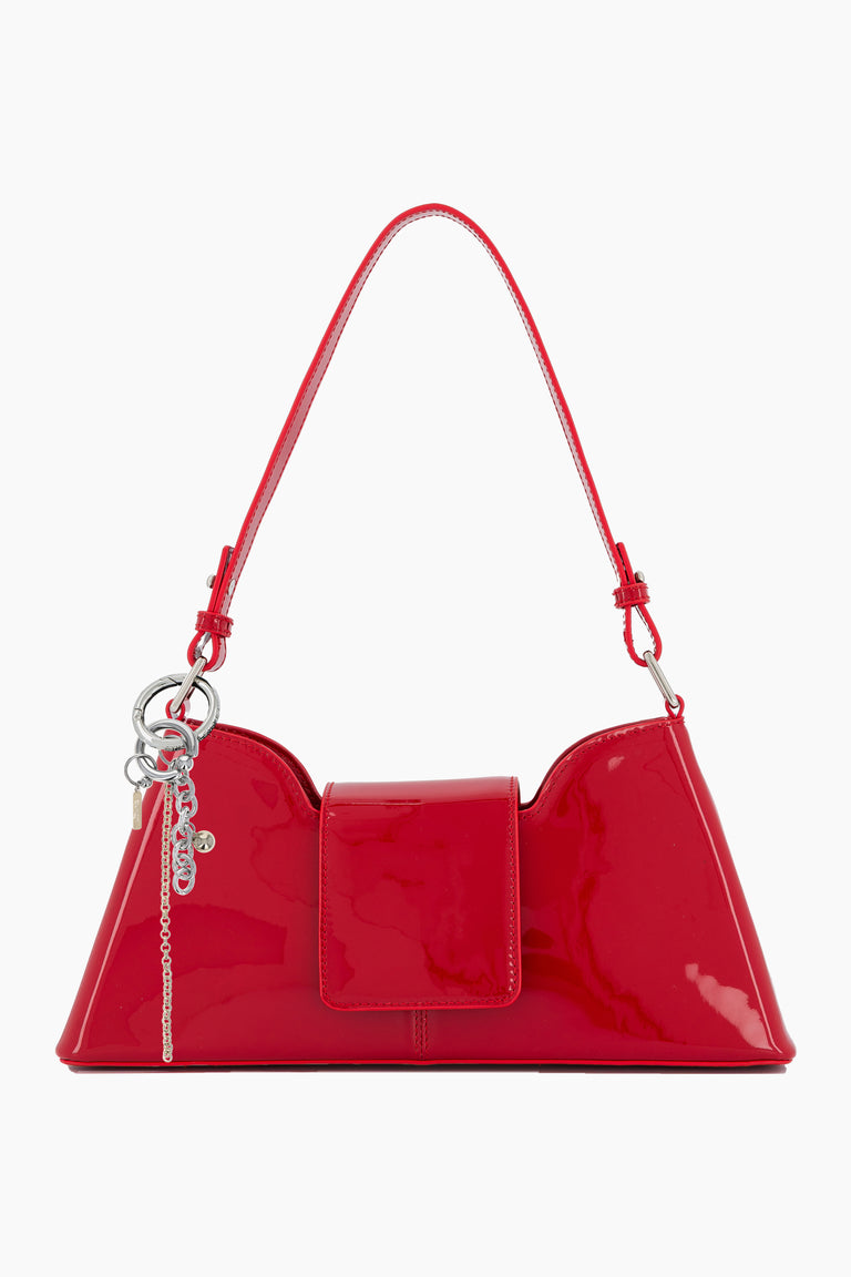 Marla Red Lipstick Bag + Lewis keychain