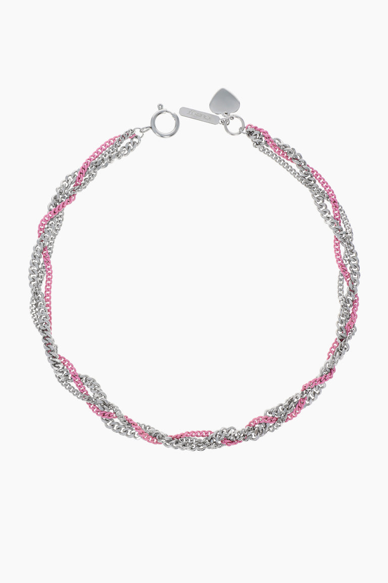 Mayer pink necklace