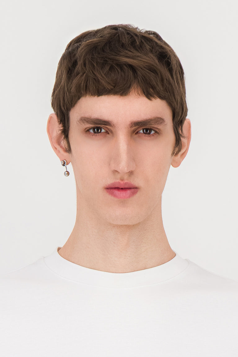 Mindy silver earring