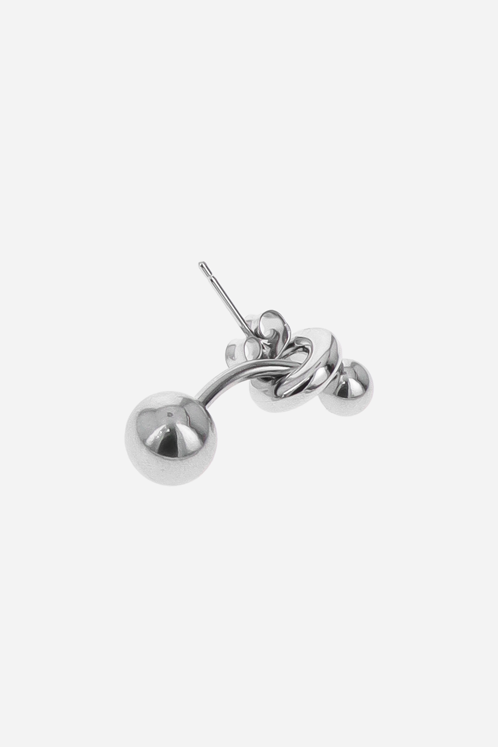 Mindy silver earring