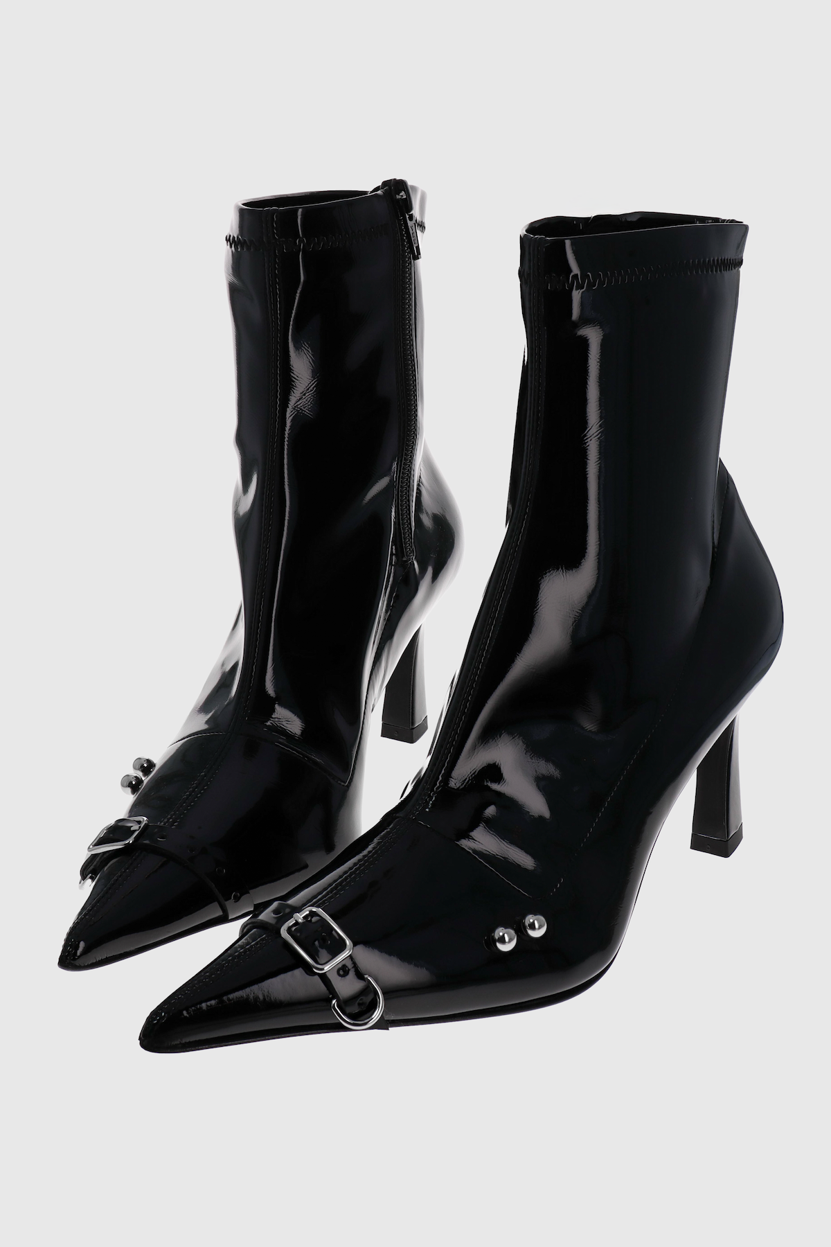 Patti black patent Boots