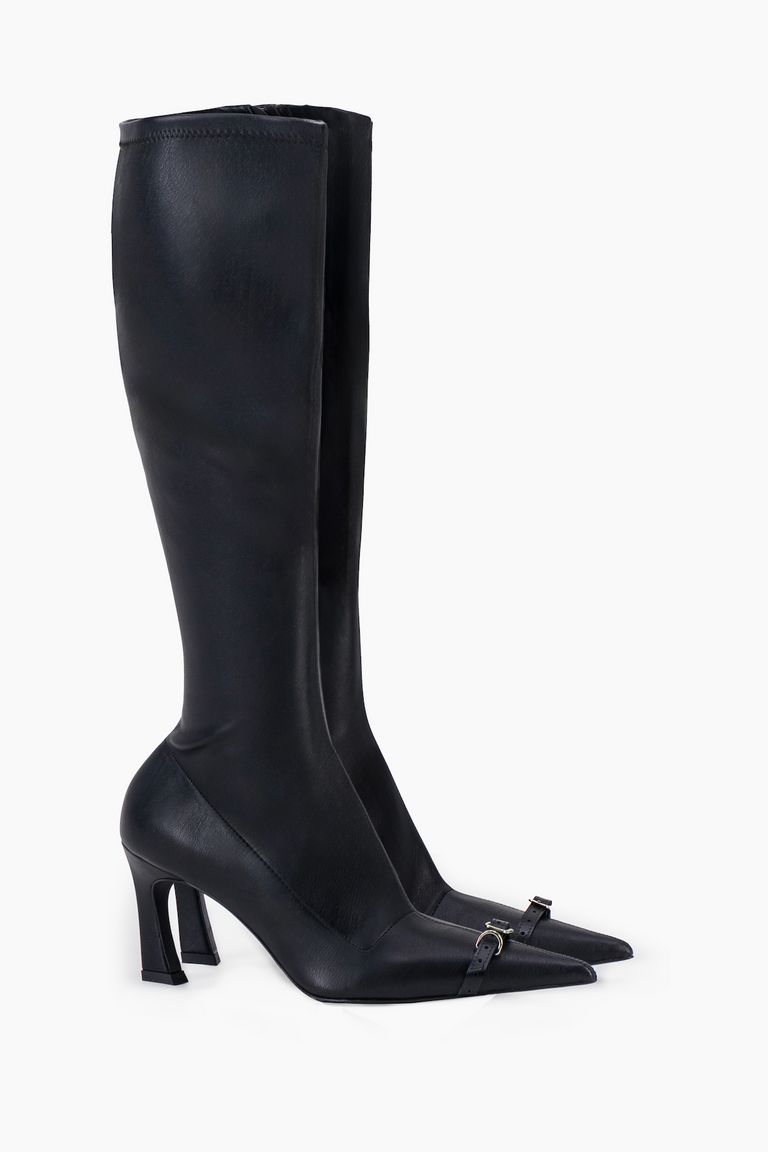 Patti Black High Boots