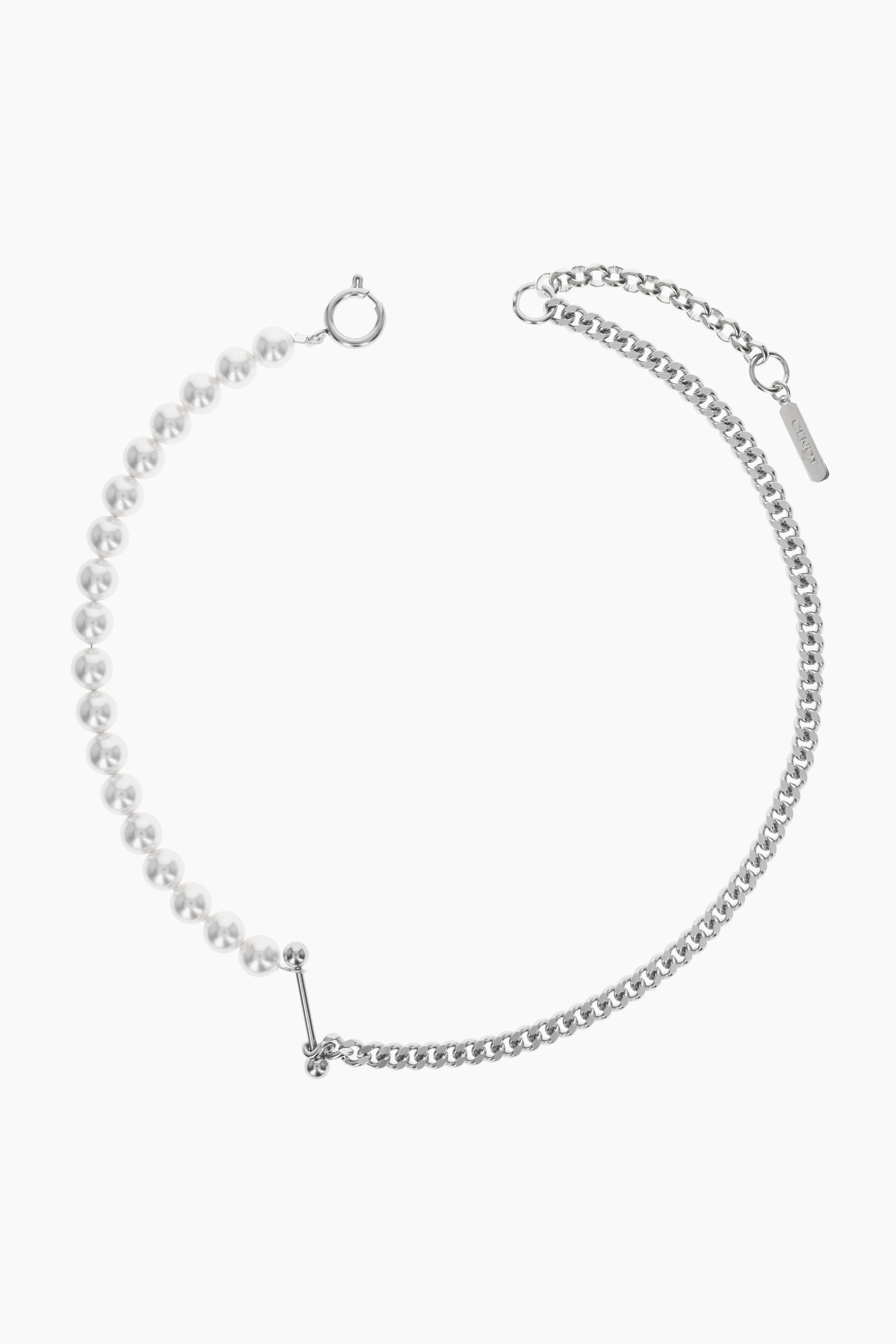 JUSTINE CLENQUET シルバーチェーンネックレス Justine Clenquet - Robyn necklace