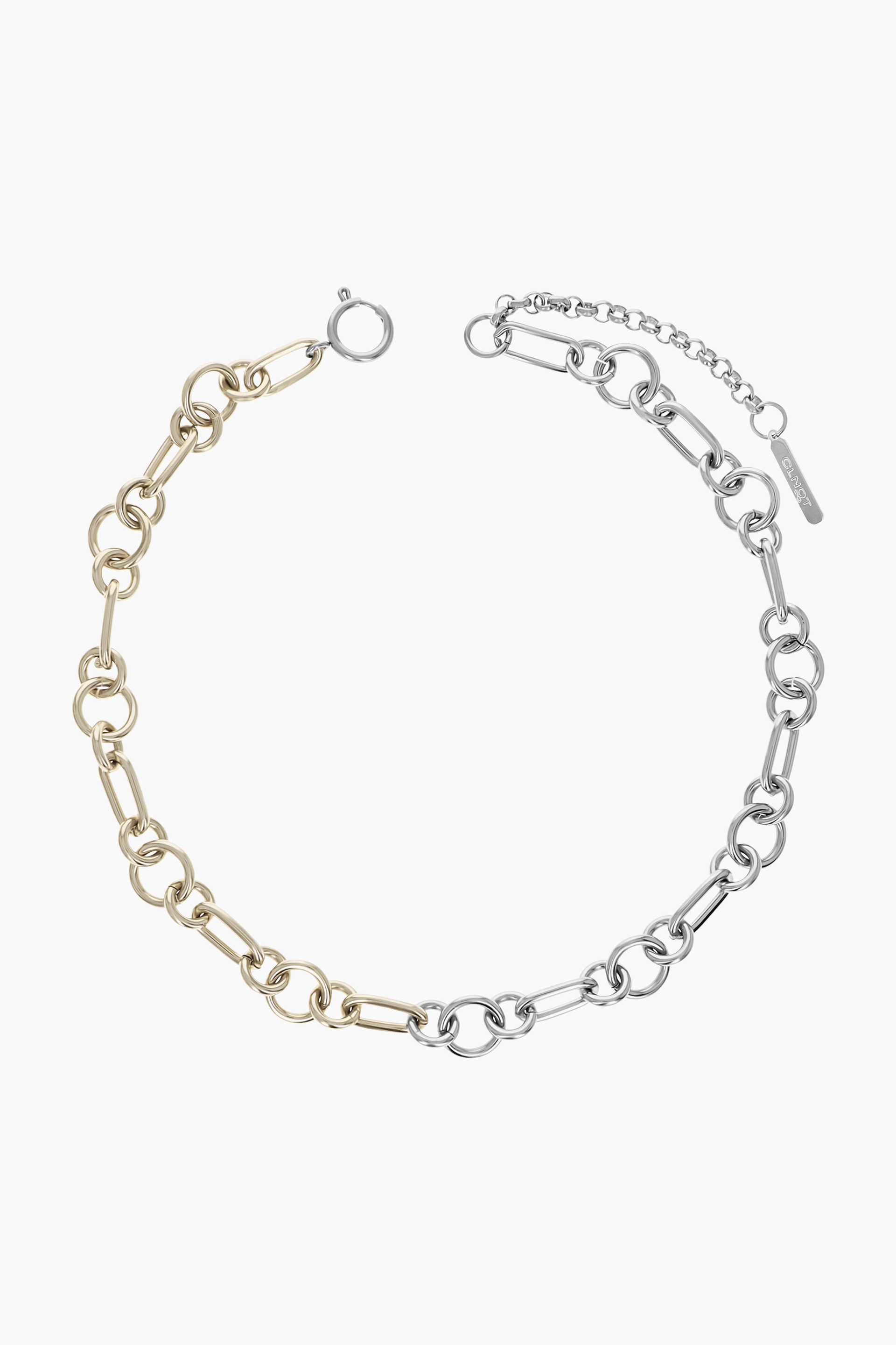JUSTINE CLENQUET レイヤードチェーンネックレス Justine Clenquet - Scott choker