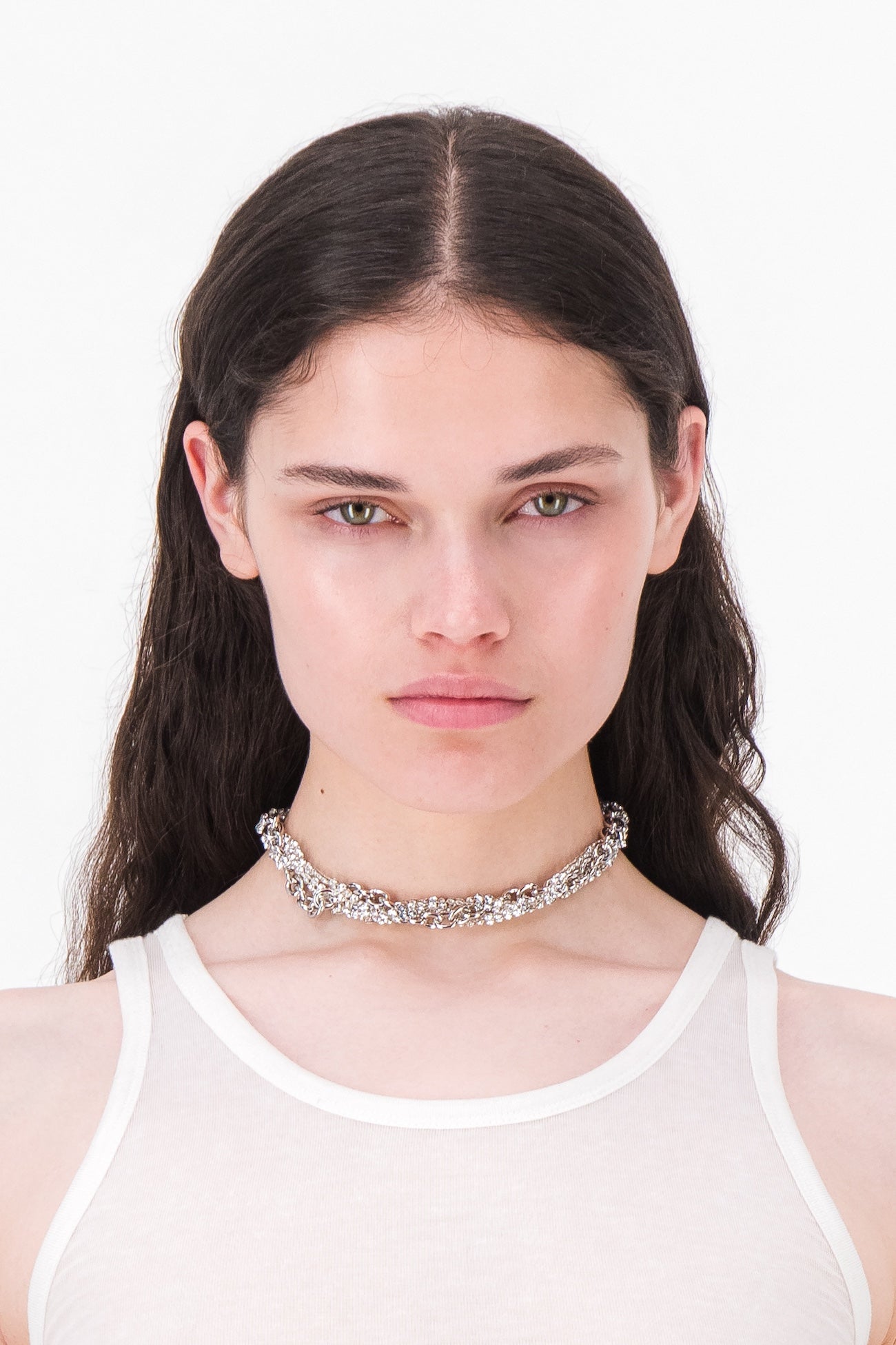 中*梧様 Justine Clenquet DOLLY CRYSTAL CHOK Justine Clenquet - Dolly crystal choker