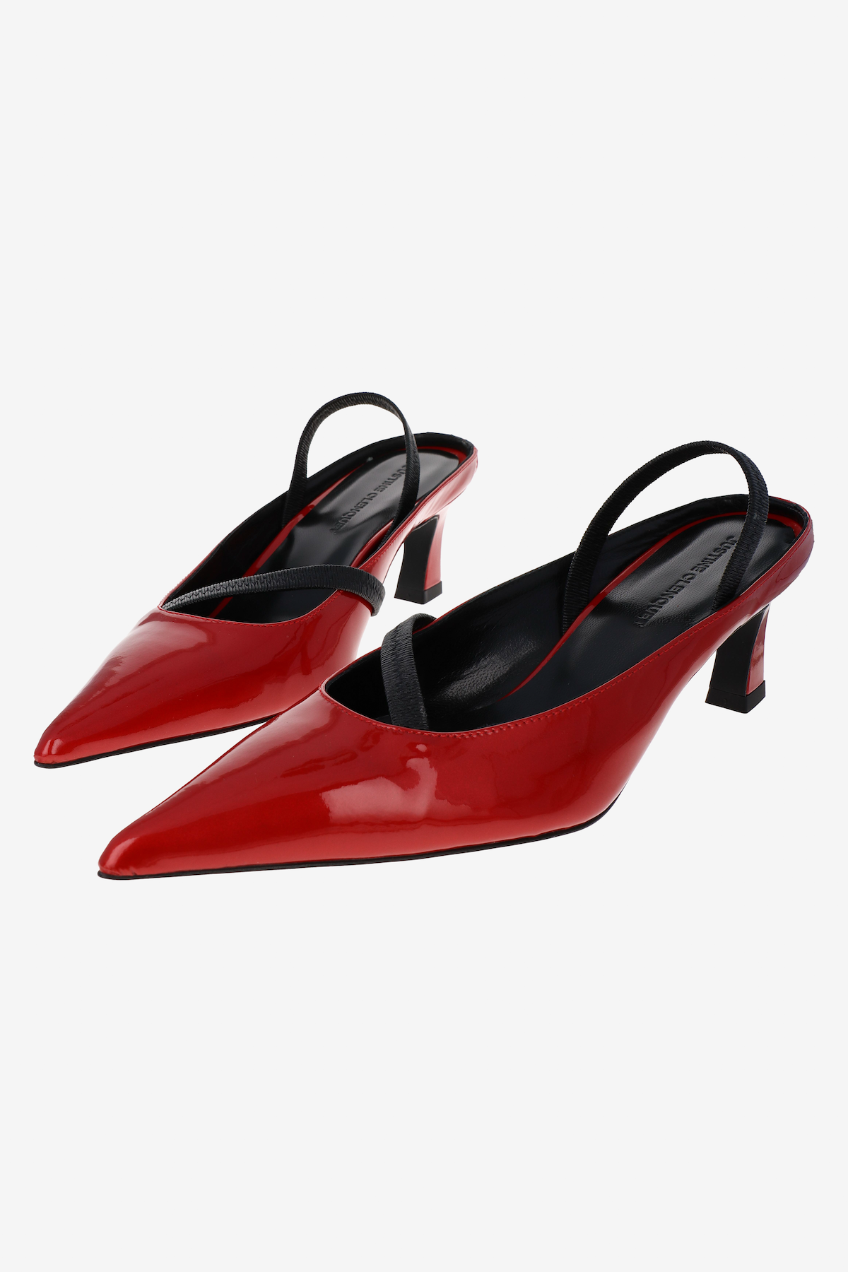 Sofia red lipstick slingbacks