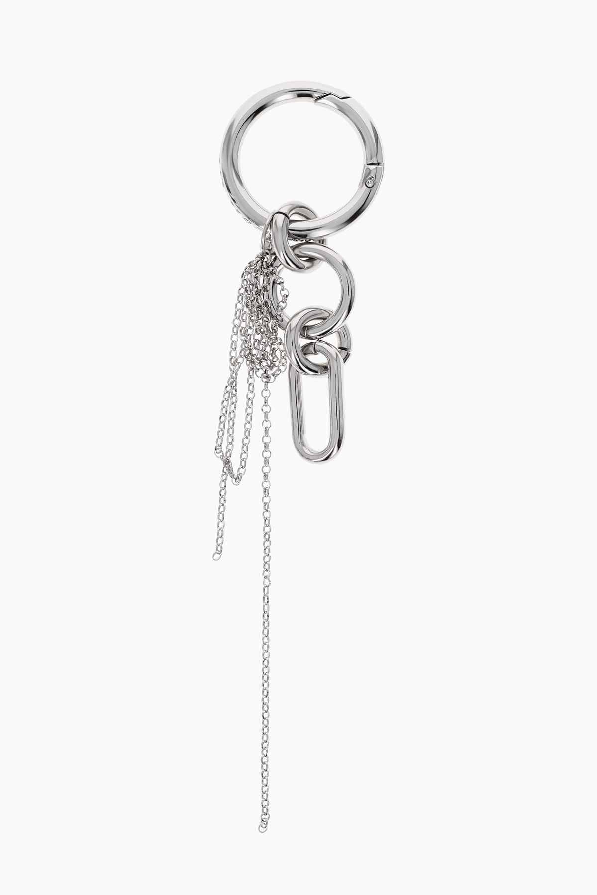 Justine Clenquet - Troy silver keychain