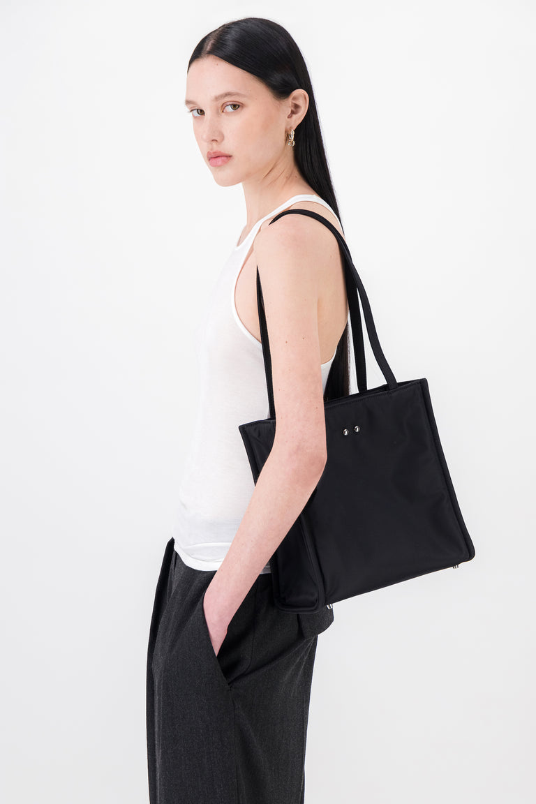 Uma Black Nylon Bag