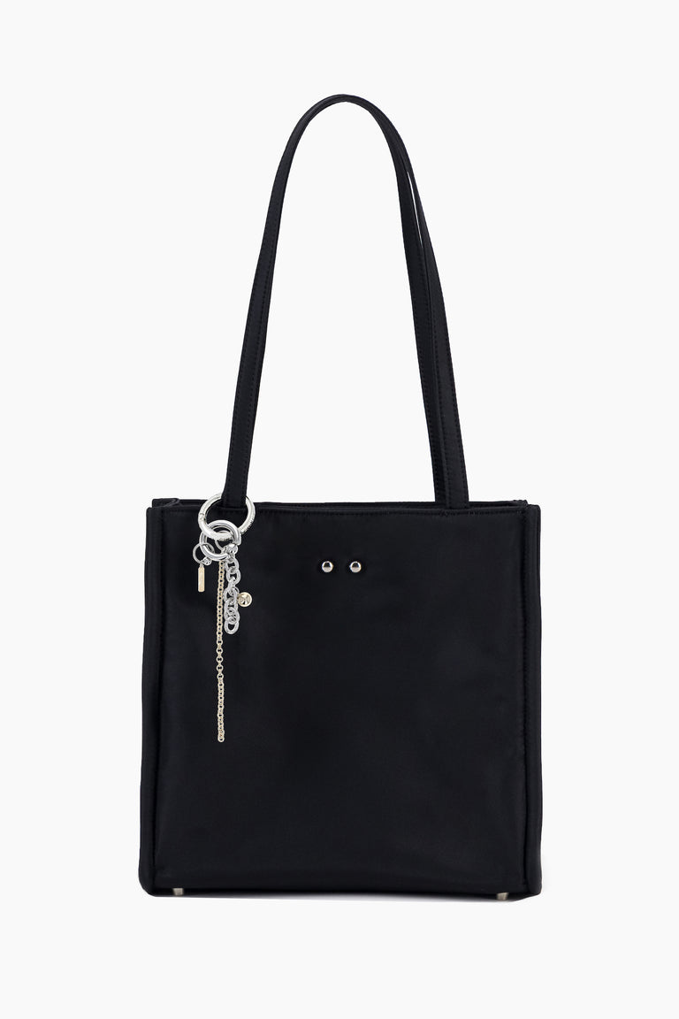 Uma Black Nylon Bag + Lewis keychain