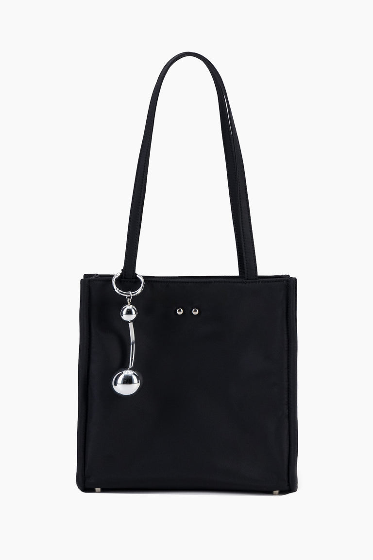 Uma Black Nylon Bag + Connie keychain
