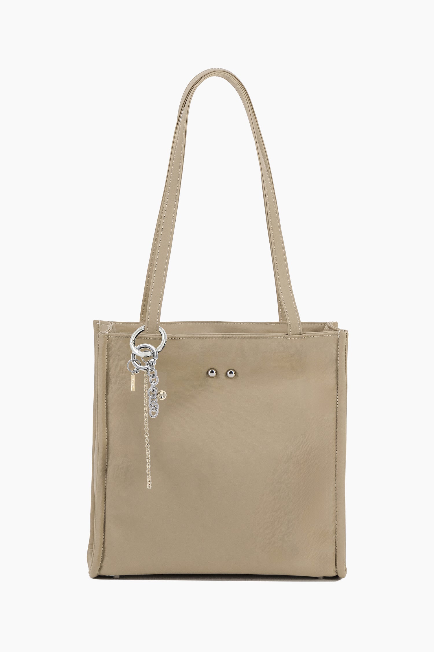 Sac Uma nylon beige + porte-clé Lewis
