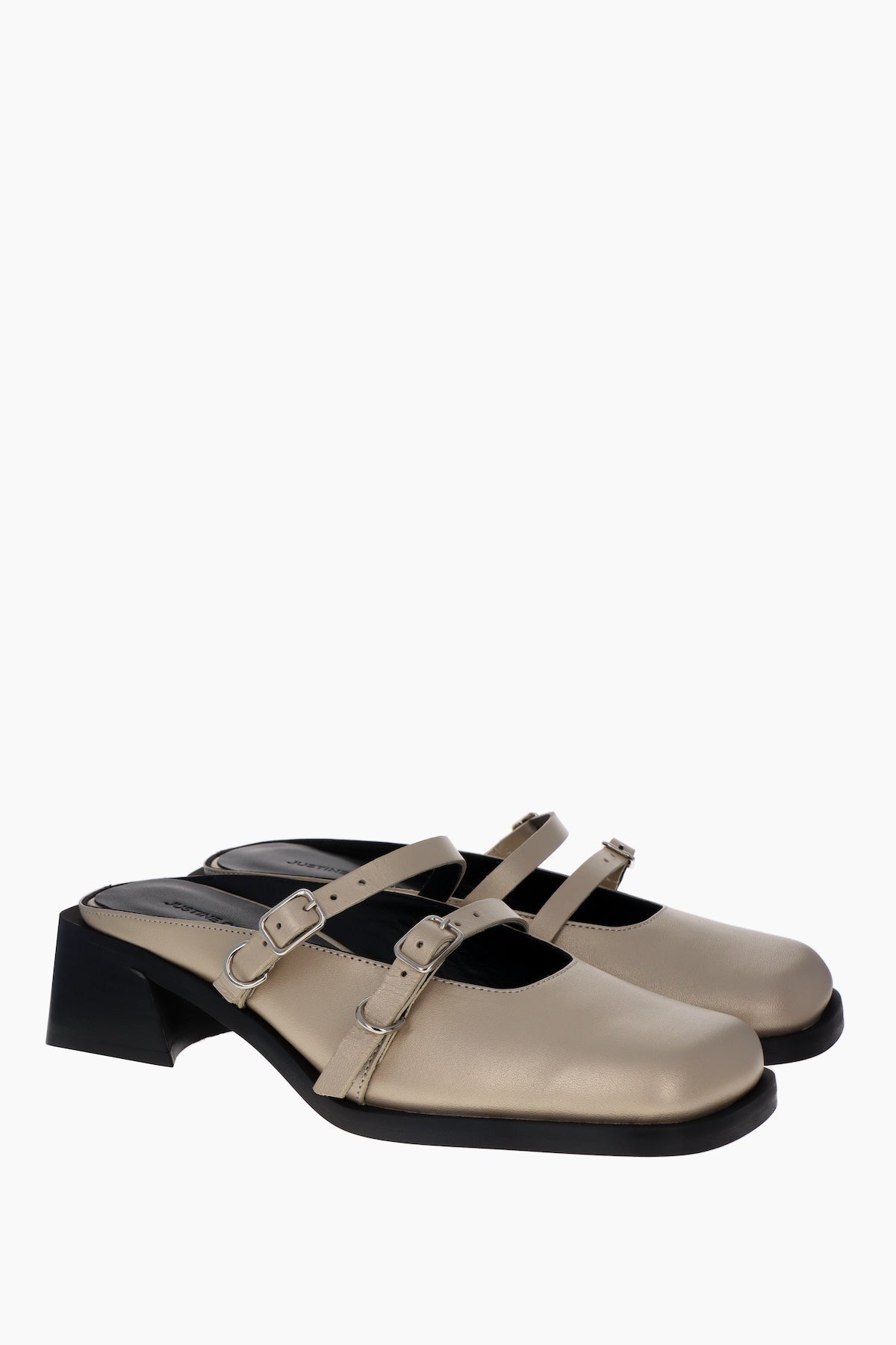 Mules Andie beige nacré