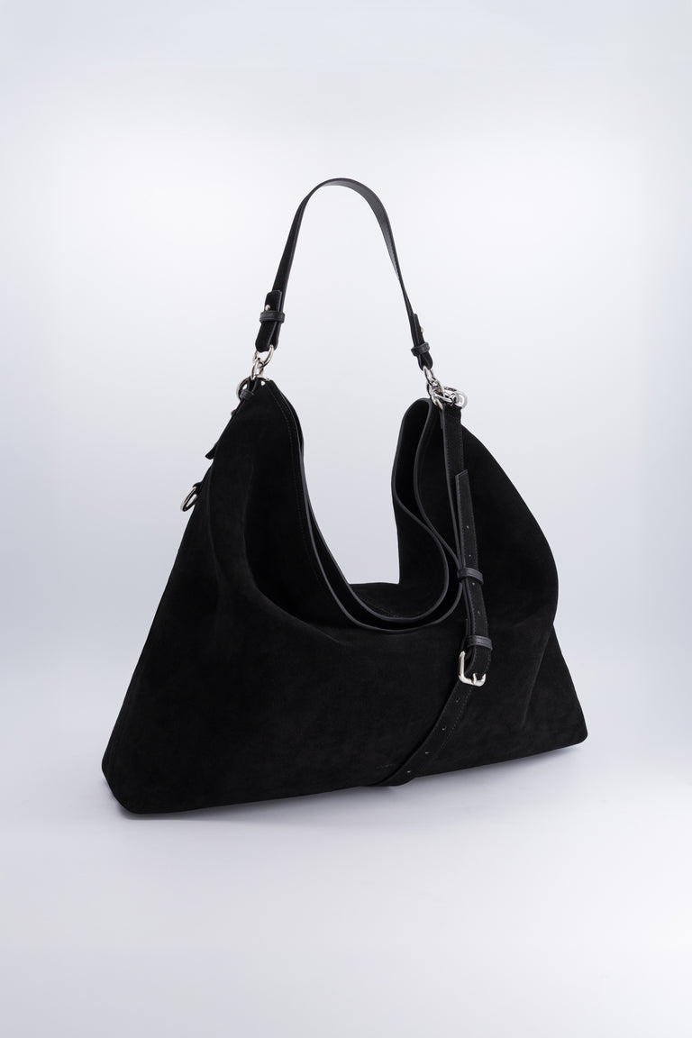 Marla suede weekender bag