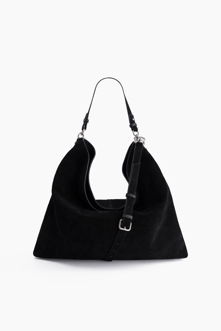 Marla suede weekender bag